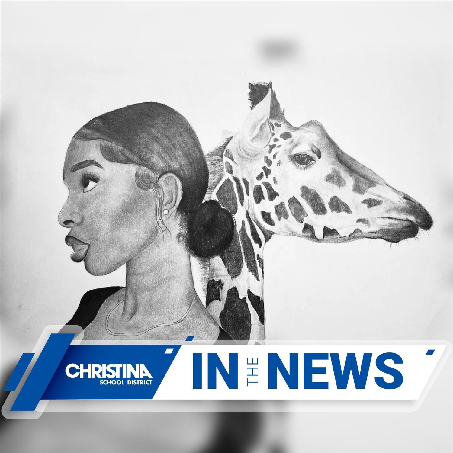  CSDintheNews photo of NHS student's artwork